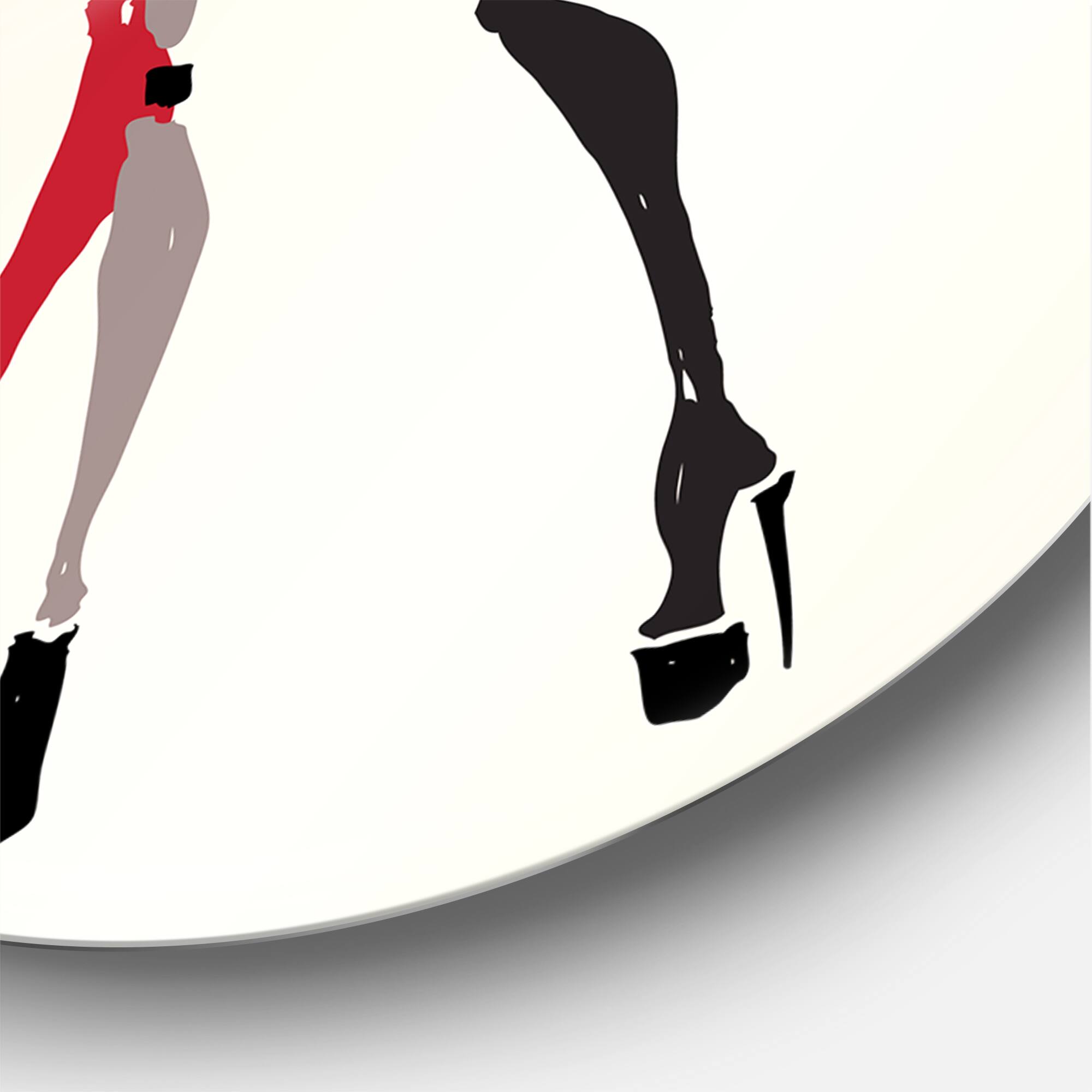 Designart - African American Women Silhouettes II